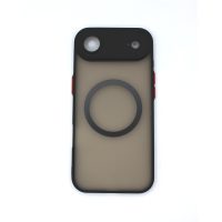 MagSafe silikonový kryt pro iPhone 17 Air - Černý