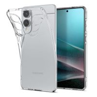 Silikonový kryt pro Samsung Galaxy S25 Edge - Průhledný