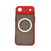 MagSafe silikonový kryt pro iPhone 17 Air - Červený
