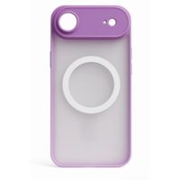 MagSafe silikonový kryt pro iPhone 17 Air - Fialový