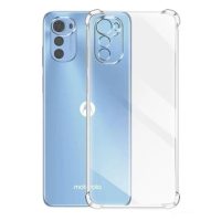 Silikonový kryt pro Motorola Moto E32 - Průhledný