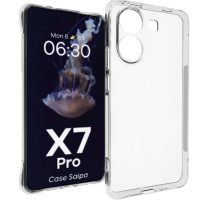 Silikonový kryt pro Xiaomi POCO X7 Pro - Průhledný