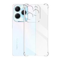 Silikonový kryt pro Infinix Hot 40 Pro - Průhledný