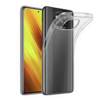 Silikonový kryt pro Xiaomi POCO X3 - Průhledný