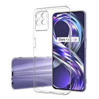 Silikonový kryt pro Realme 8i - Průhledný