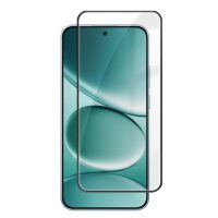 Ochranné sklo pro Xiaomi Redmi Note 15 Pro 4G - Černé, zaoblené