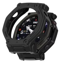 Silikonový rámeček pro Amazfit T-Rex 3 Pro 48mm - Černý