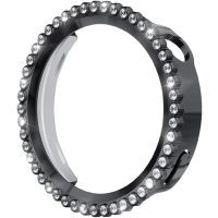 Ochranný rámeček s kamínky pro Huawei Watch GT 6 41mm - Černý