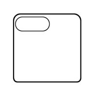 Ochranné sklo pro Motorola Razr 50 Ultra - Černé, zaoblené