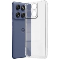 Silikonový kryt pro Motorola Moto G86 - Průhledný