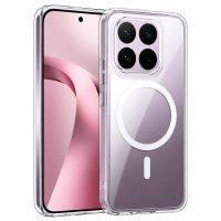 MagSafe silikonový kryt pro Xiaomi 17 - Průhledný