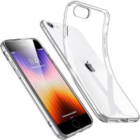 Silikonový kryt pro iPhone SE 2022, SE 2020, 7 a 8 - Průhledný