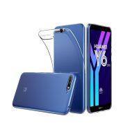 Silikonový kryt pro Huawei Y6 2018 - Průhledný