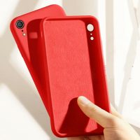 Silikonový kryt pro iPhone XR - Červený