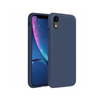 Silikonový kryt pro iPhone XR - Tmavě modrý