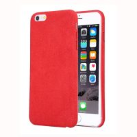Kryt potažený filcem na iPhone 6/ 6S - Červená