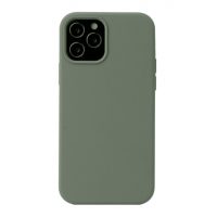Silikonový kryt pro iPhone 12 Pro Max - Tmavě zelený