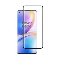 Ochranné sklo pro OnePlus 8 PRO - Černé, zaoblené