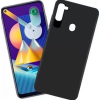 Silikonový kryt pro Samsung Galaxy M11 - Černý