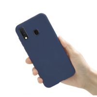 Silikonový kryt pro Samsung Galaxy A20e - Modrý