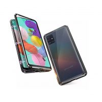 Magnetický kryt pro Samsung Galaxy A51 - Černý