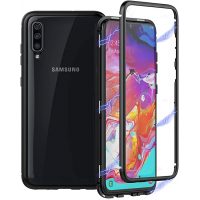 Magnetický kryt pro Samsung Galaxy A70 - Černý