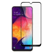 Ochranné sklo pro Samsung Galaxy A50 - Černé