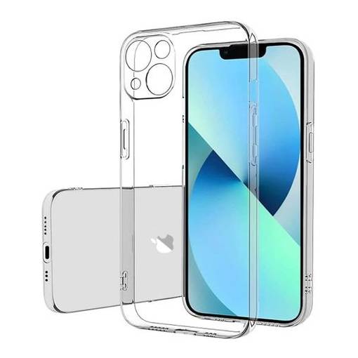 Foto - Silikonový kryt pro iPhone 13 - Průhledný