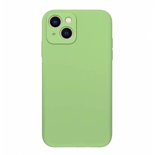 Foto - Silikonový kryt pro iPhone 13 mini zelený