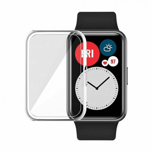 Foto - Ochranný kryt pro Huawei Watch Fit - Transparentní