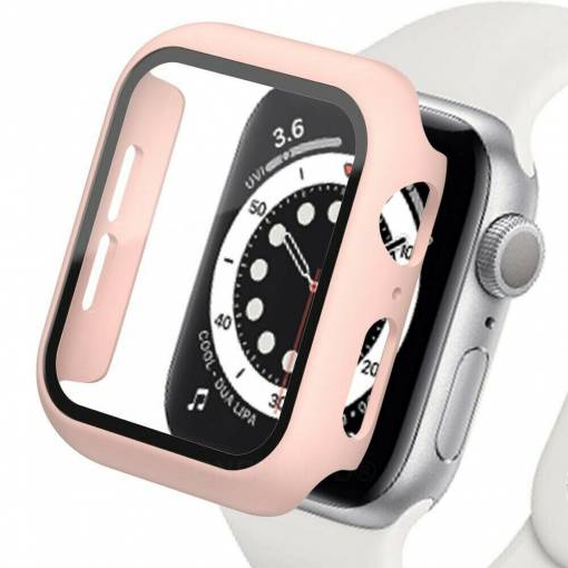 Foto - Ochranný kryt pro Apple Watch - Světle růžový, 40 mm