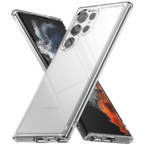 Foto - Silikonový kryt pro Samsung Galaxy S22 Ultra 5G - Průhledný