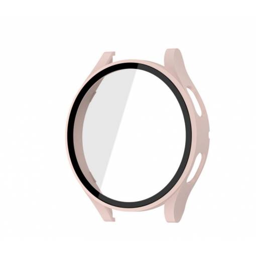 Foto - Ochranný kryt pro Samsung Galaxy Watch 4 - Béžovo růžový, 40 mm