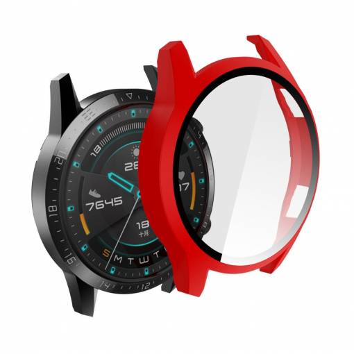Foto - Ochranný kryt pro Huawei Watch GT 2 - Červený, 46 mm
