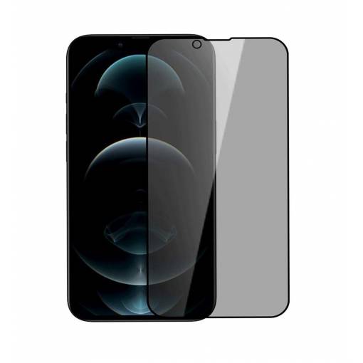 Foto - Zatmavovací ochranné sklo pro iPhone 13 Pro Max a iPhone 14 Plus