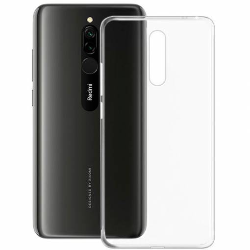 Foto - Silikonový kryt pro Xiaomi Redmi 8 - Průhledný