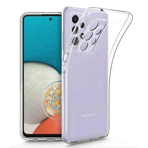 Foto - Silikonový kryt pro Samsung Galaxy A53 5G - Průhledný