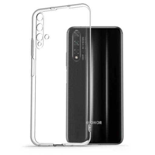 Foto - Silikonový kryt pro Huawei Nova 5T - Průhledný
