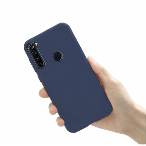 Foto - Silikonový kryt pro Xiaomi Redmi Note 8T - tmavě modrý