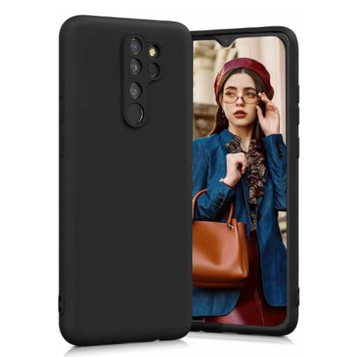 Foto - Silikonový kryt pro Xiaomi Redmi Note 8 Pro - Černý