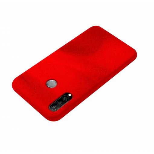 Foto - Silikonový kryt pro Huawei P30 Lite - Červený