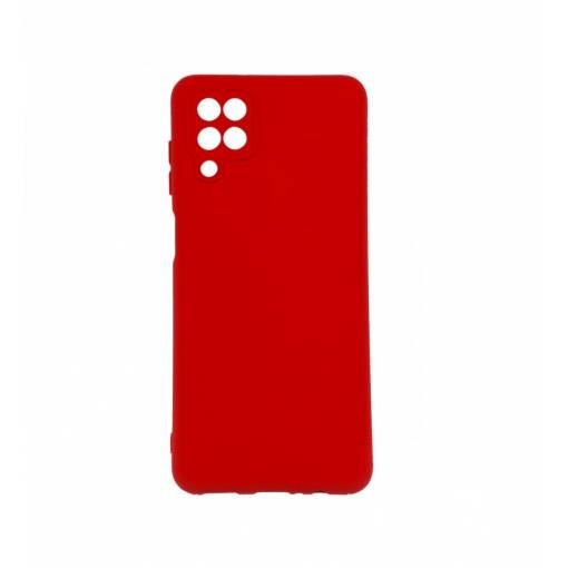 Foto - Silikonový kryt pro Samsung Galaxy A12 - Červený