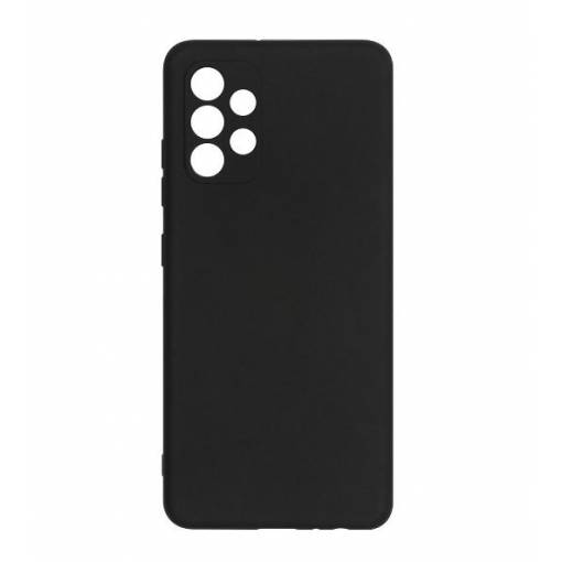 Foto - Silikonový kryt pro Samsung Galaxy A52 4G a 5G - Černý