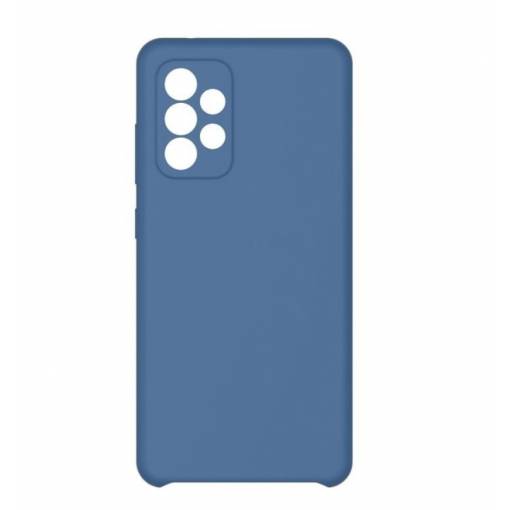 Foto - Silikonový kryt pro Samsung Galaxy A52 4G a 5G - Tmavě modré