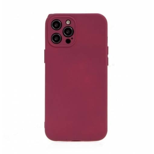 Foto - Silikonový kryt pro iPhone 12 Pro - Tmavě růžový