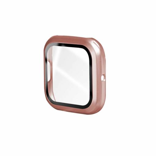 Foto - Ochranný kryt pro Fitbit Versa 2 - Růžově zlatý