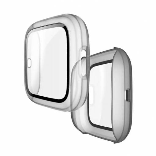 Foto - Ochranný kryt pro Fitbit Versa 2 - Transparentní