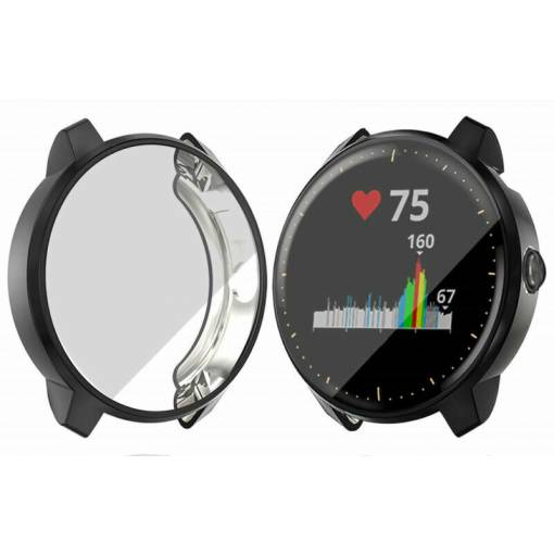 Foto - Silikonový kryt pro Garmin Vivoactive 3 Music - Černý