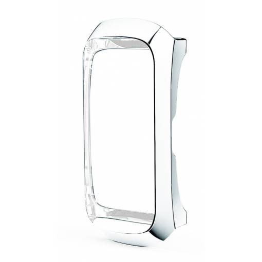 Foto - Silikonový kryt pro Samsung Galaxy Fit - Stříbrný