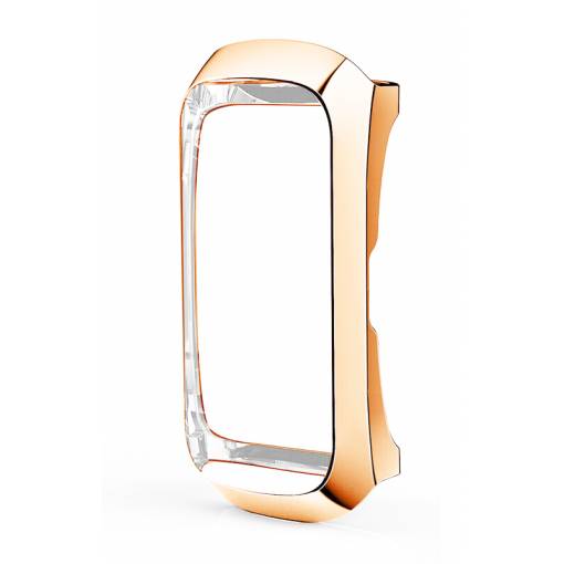 Foto - Silikonový kryt pro Samsung Galaxy Fit - Růžově zlatý